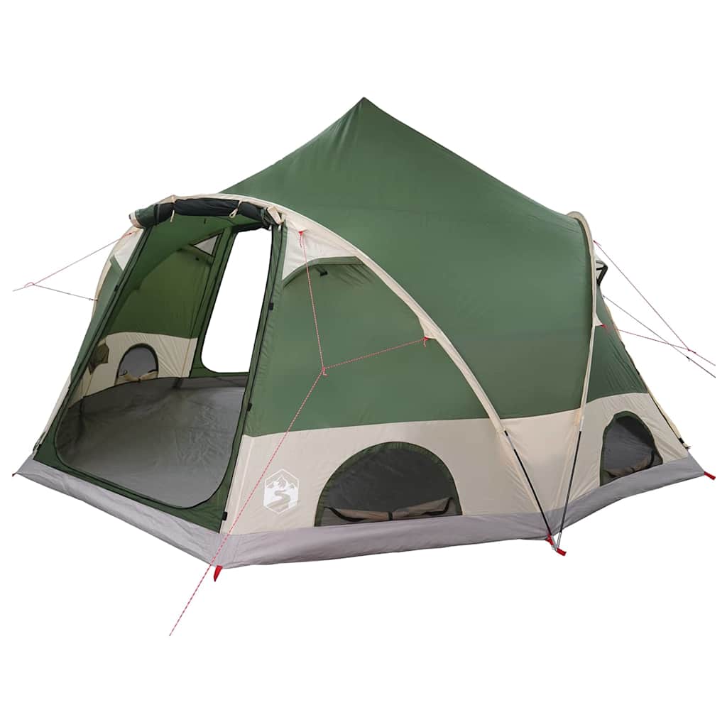 Šator kupola za 4 osobe s krovom Zelena 505 x 450 x 248 cm