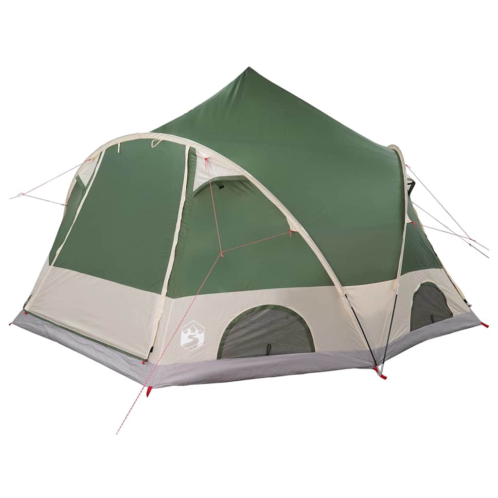 Šator kupola za 4 osobe s krovom Zelena 505 x 450 x 248 cm