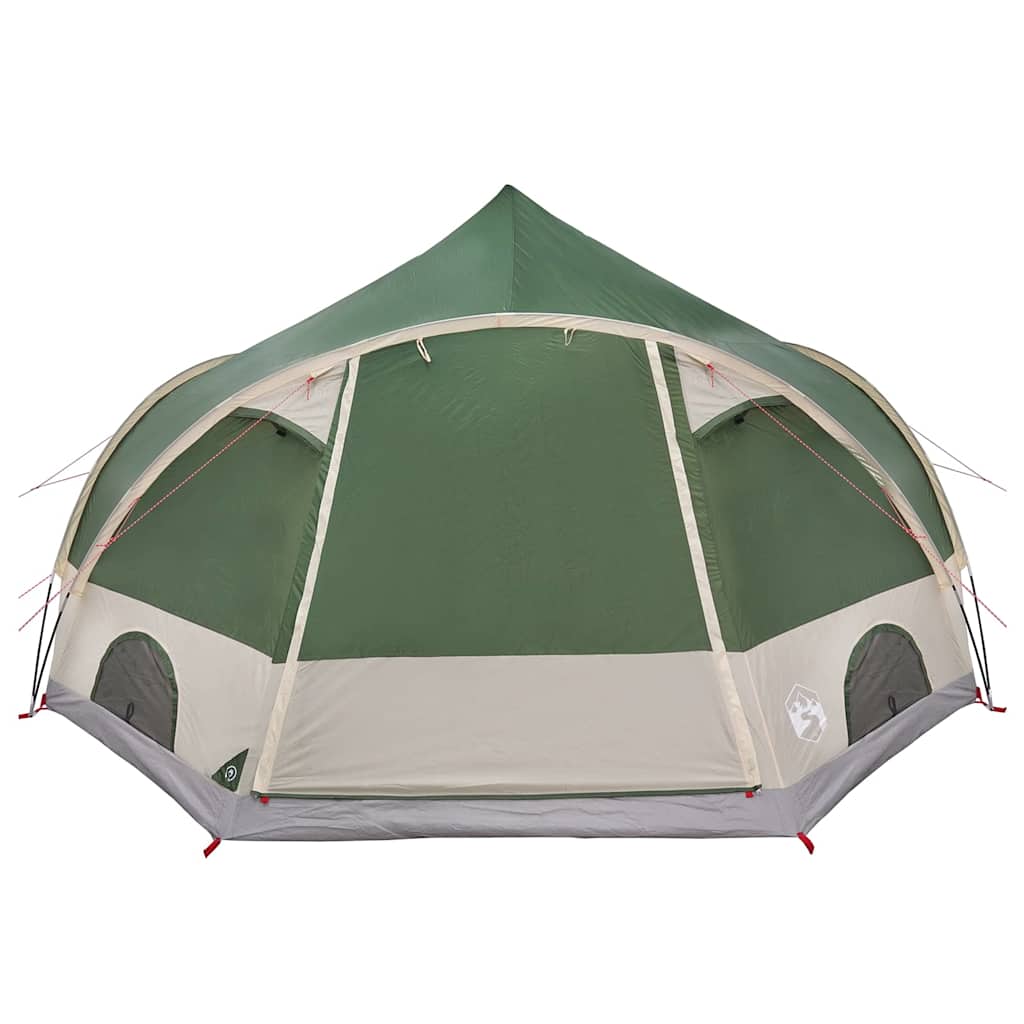 Šator kupola za 4 osobe s krovom Zelena 505 x 450 x 248 cm