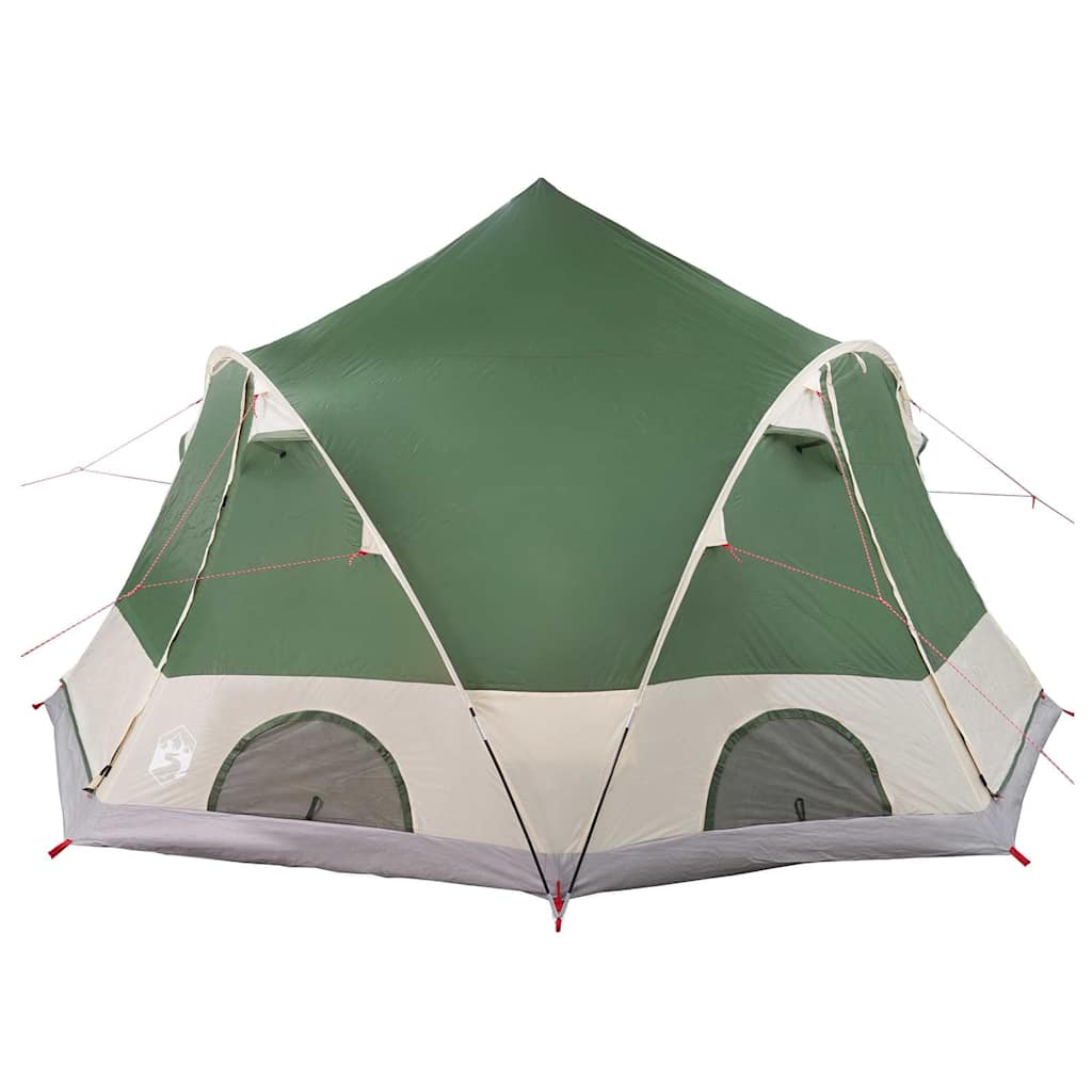 Šator kupola za 4 osobe s krovom Zelena 505 x 450 x 248 cm
