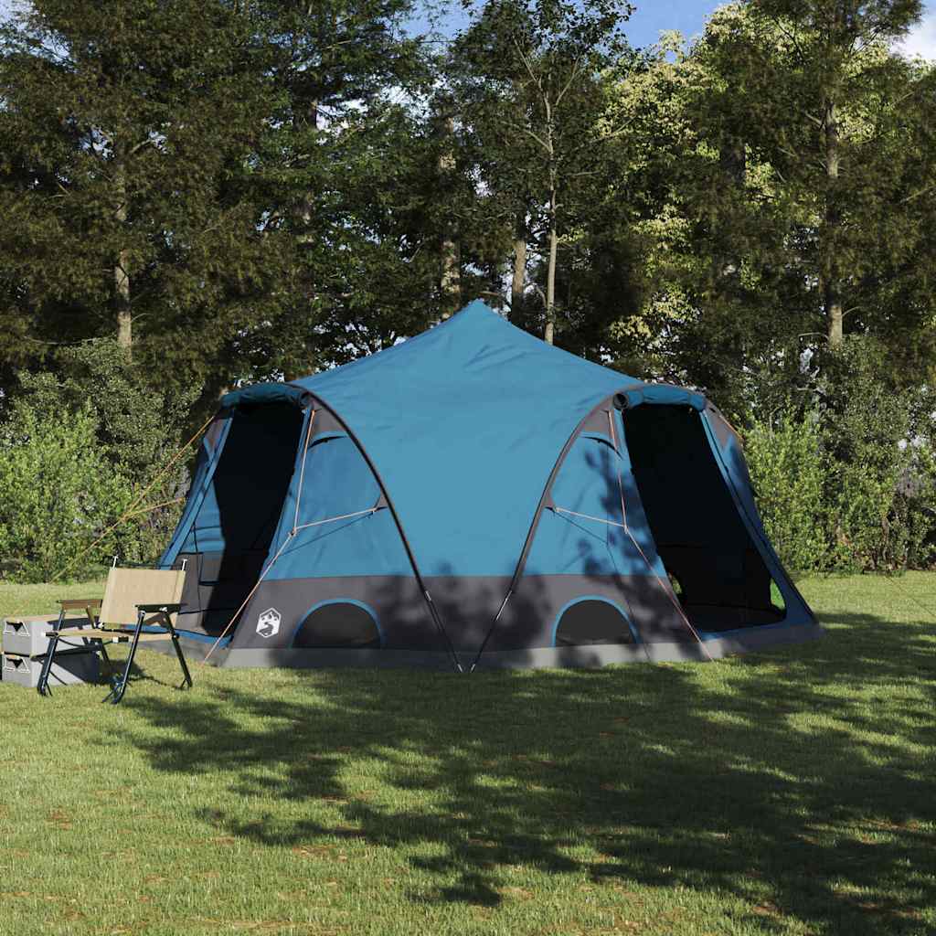 Šator kupola za 4 osobe s krovom Plava 505 x 450 x 248 cm