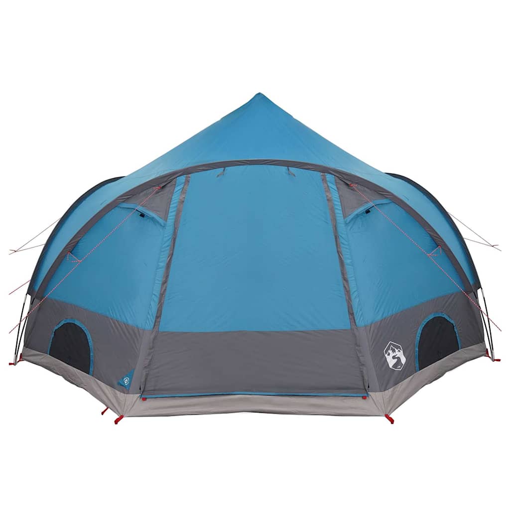 Šator kupola za 4 osobe s krovom Plava 505 x 450 x 248 cm