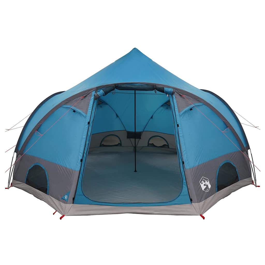 Šator kupola za 4 osobe s krovom Plava 505 x 450 x 248 cm