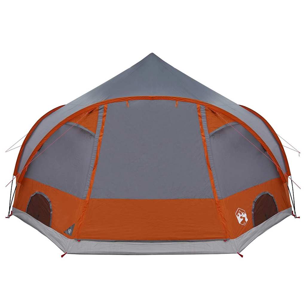 Šator kupola za 4 osobe Siva i narančasta 505 x 450 x 248 cm