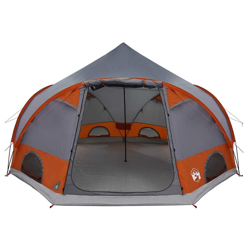 Šator kupola za 4 osobe Siva i narančasta 505 x 450 x 248 cm