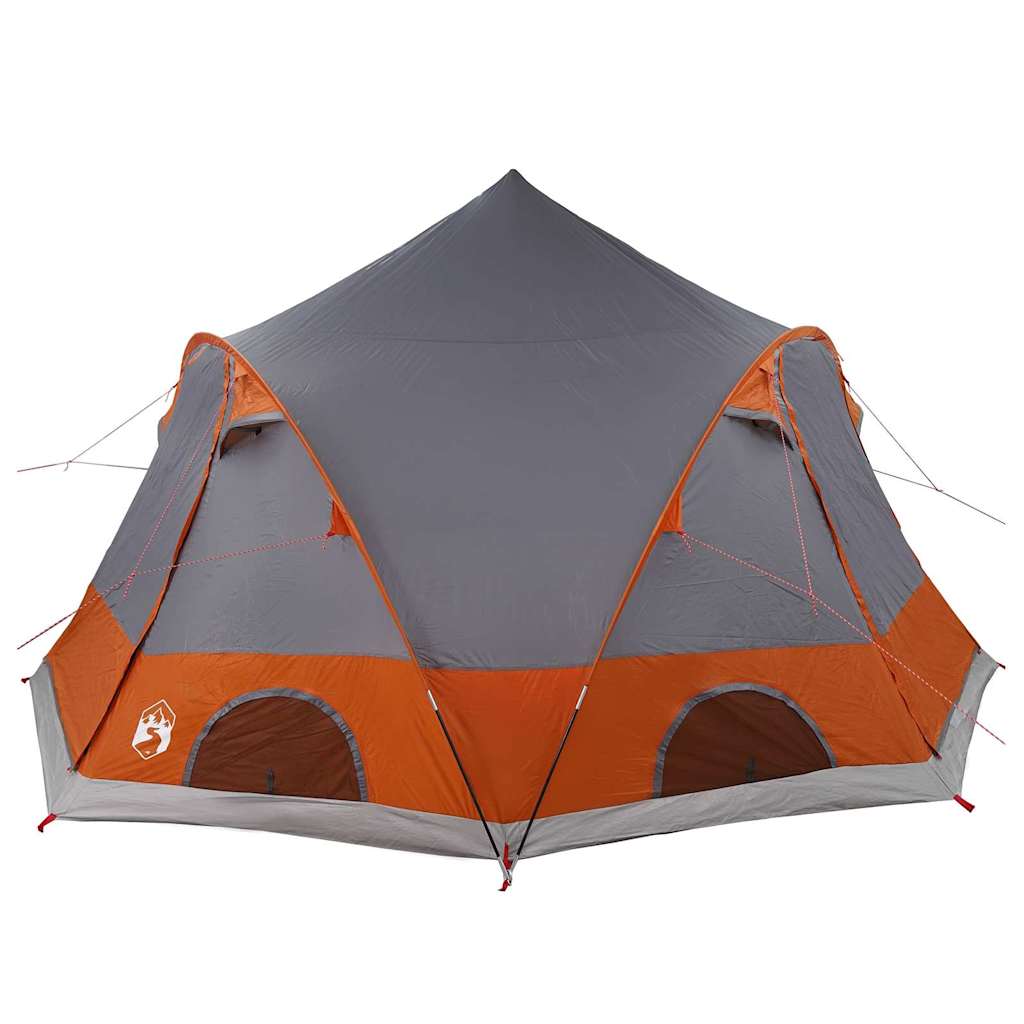 Šator kupola za 4 osobe Siva i narančasta 505 x 450 x 248 cm