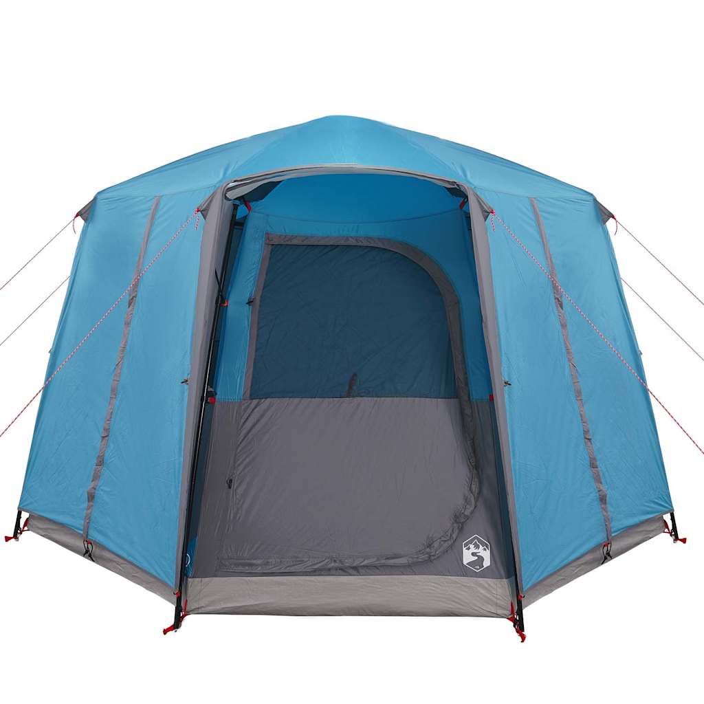 Šator za 3 osobe s krovom Plava i siva 320 x 320 x 203 cm
