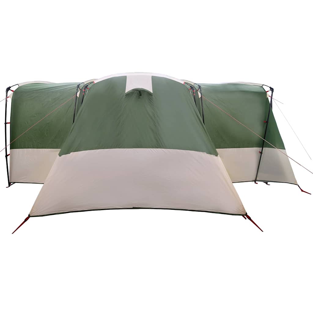 Obiteljski šator za 12 osoba Zelena i bijela 760 x 645 x 230 cm
