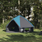 Teepee šator za 8 osoba Plava i siva 490 x 410 x 210 cm