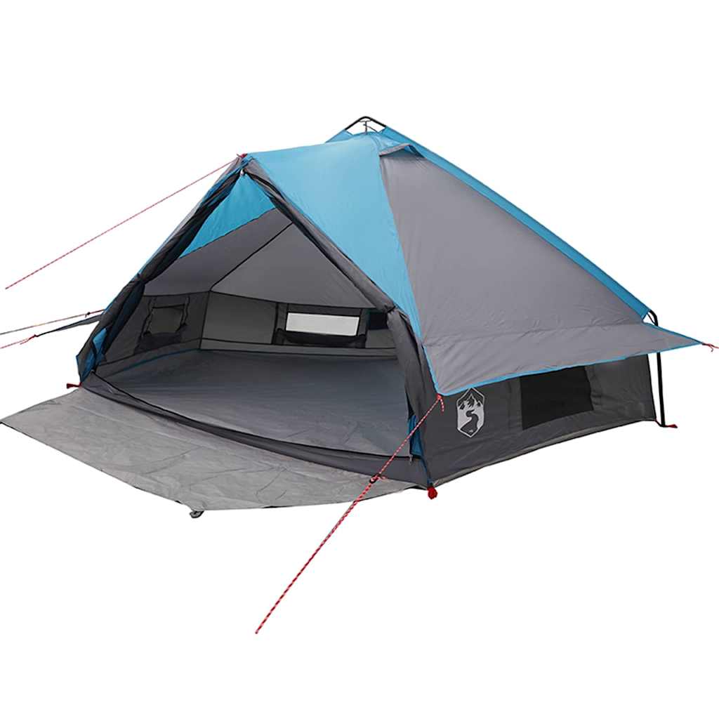 Teepee šator za 8 osoba Plava i siva 490 x 410 x 210 cm