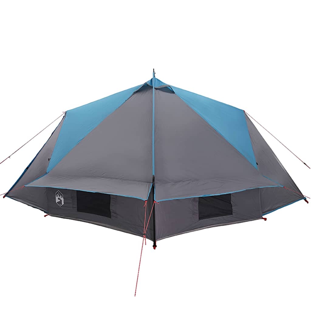 Teepee šator za 8 osoba Plava i siva 490 x 410 x 210 cm