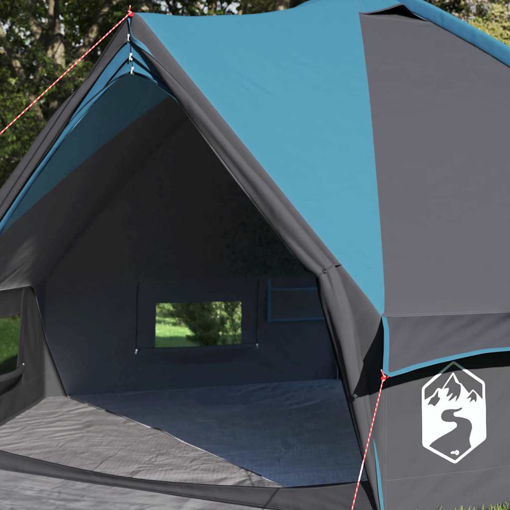 Šator Teepee za 6 osoba Plava i siva 431 x 366 x 185 cm