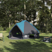 Šator Teepee za 6 osoba Plava i siva 431 x 366 x 185 cm
