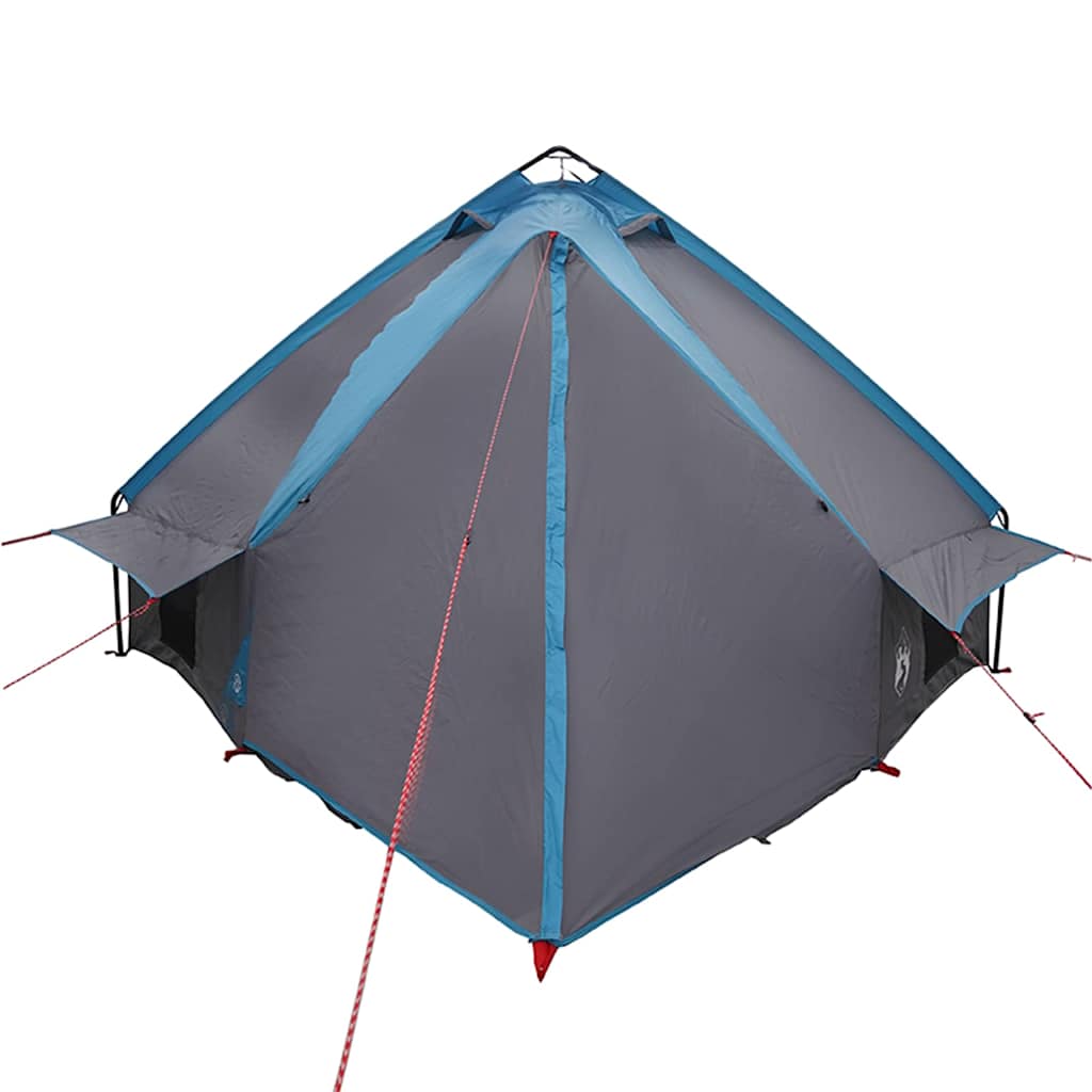 Šator Teepee za 6 osoba Plava i siva 431 x 366 x 185 cm