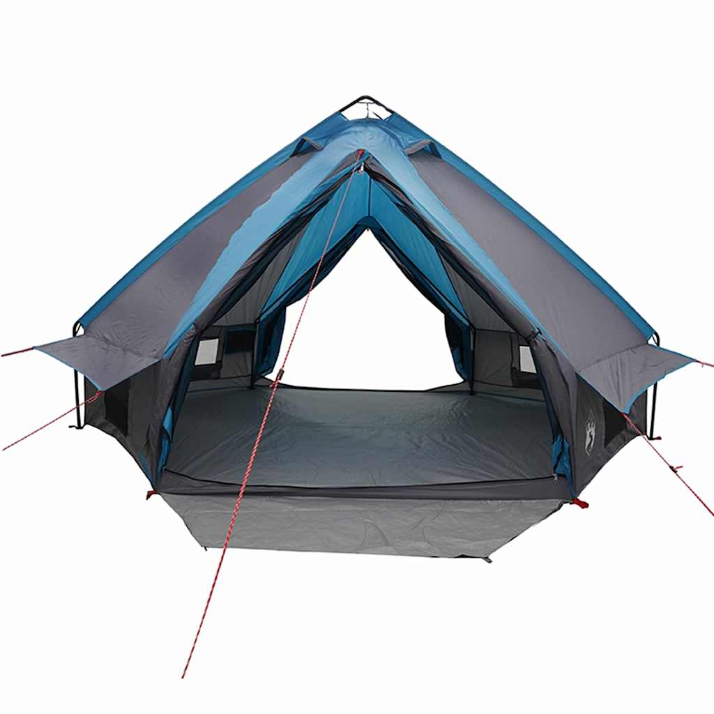 Šator Teepee za 6 osoba Plava i siva 431 x 366 x 185 cm