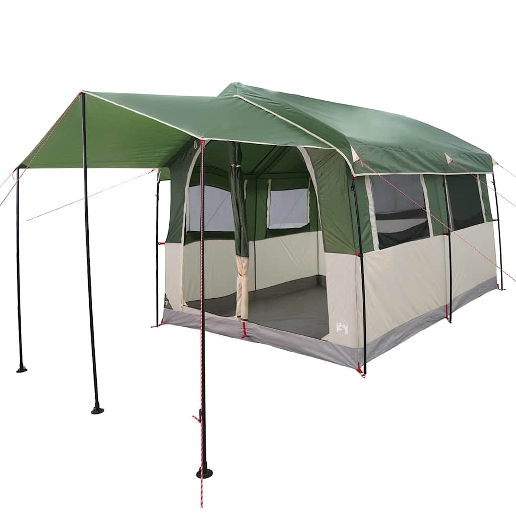 Obiteljski šator za 4 osobe Zelena i bijela 324 x 255 x 230 cm