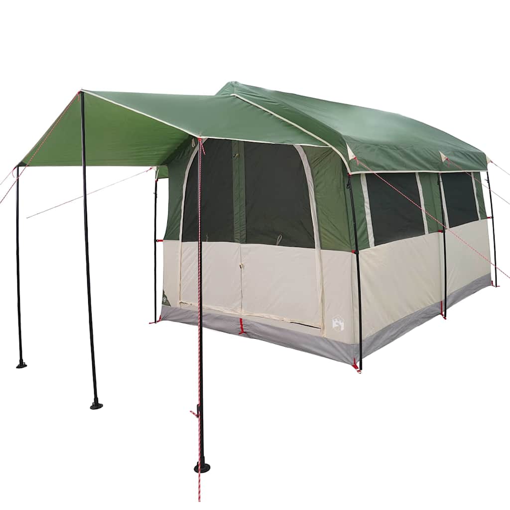 Obiteljski šator za 4 osobe Zelena i bijela 324 x 255 x 230 cm