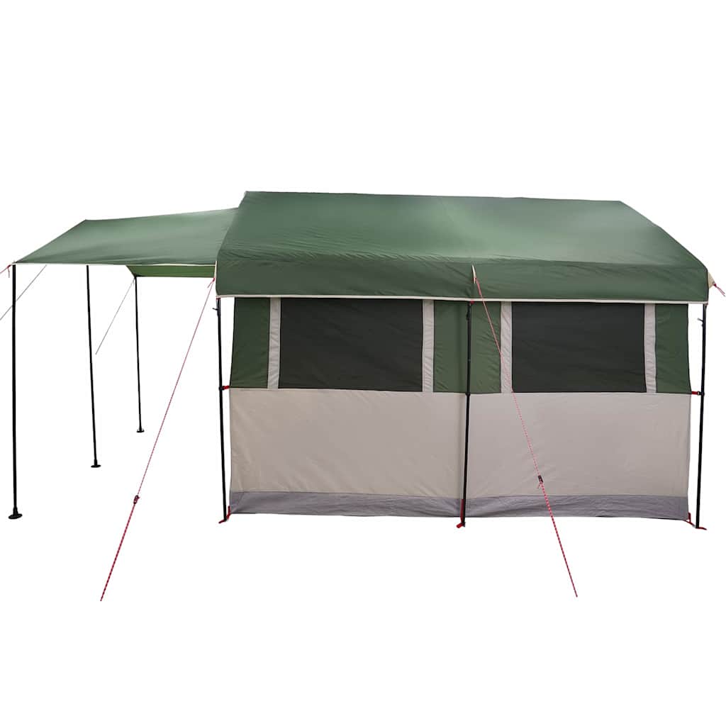 Obiteljski šator za 4 osobe Zelena i bijela 324 x 255 x 230 cm