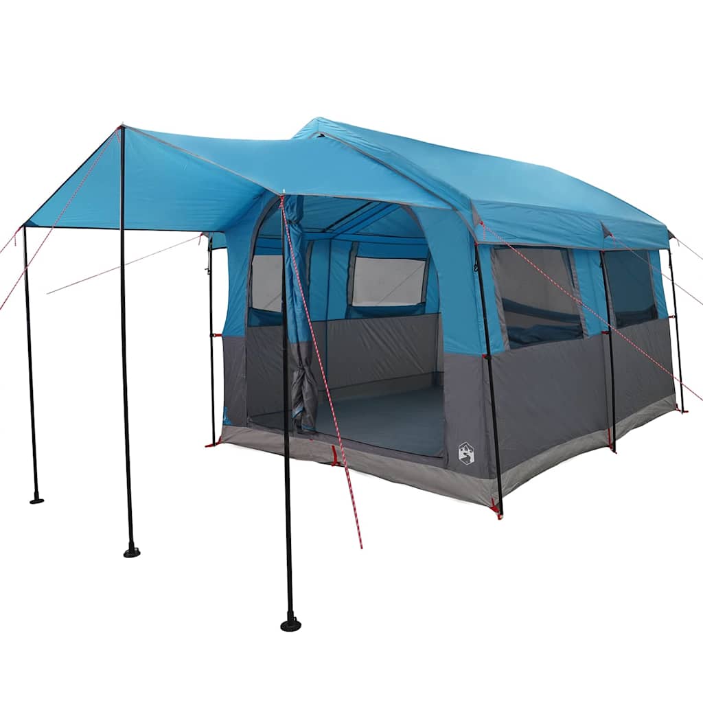 Obiteljski šator za 4 osobe Plava i siva 324 x 255 x 230 cm