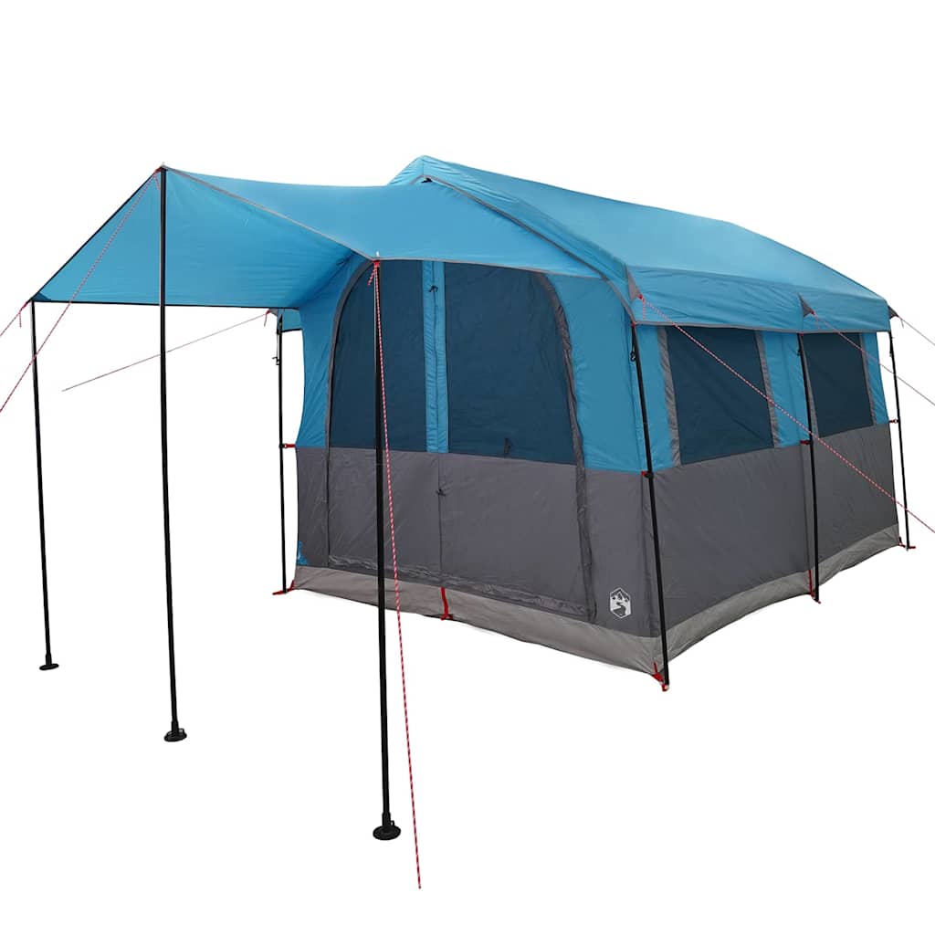 Obiteljski šator za 4 osobe Plava i siva 324 x 255 x 230 cm