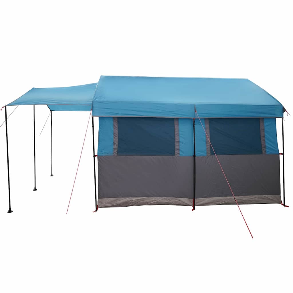 Obiteljski šator za 4 osobe Plava i siva 324 x 255 x 230 cm