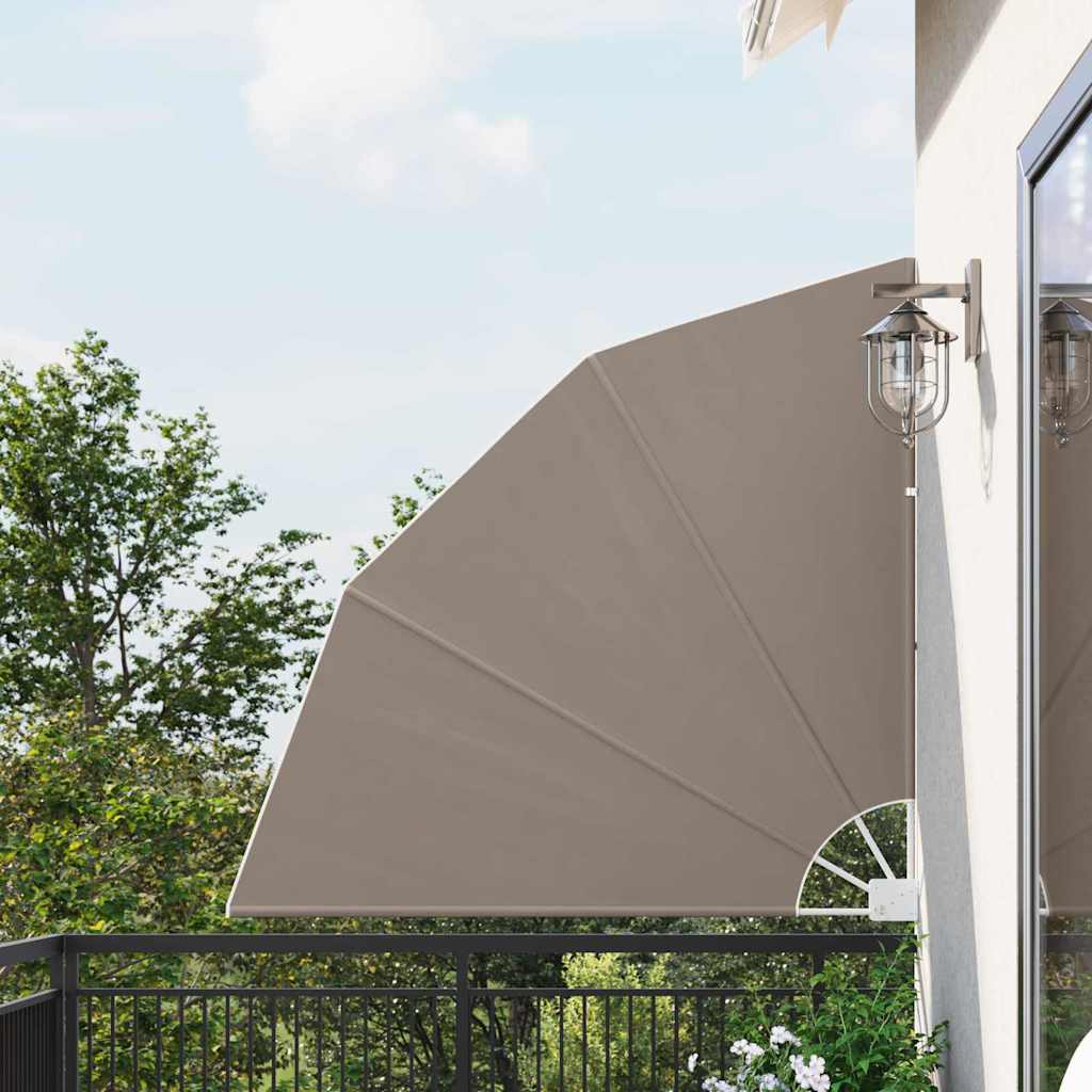 Zaslon za privatnost na balkonu 140 x 140 cm Poliester