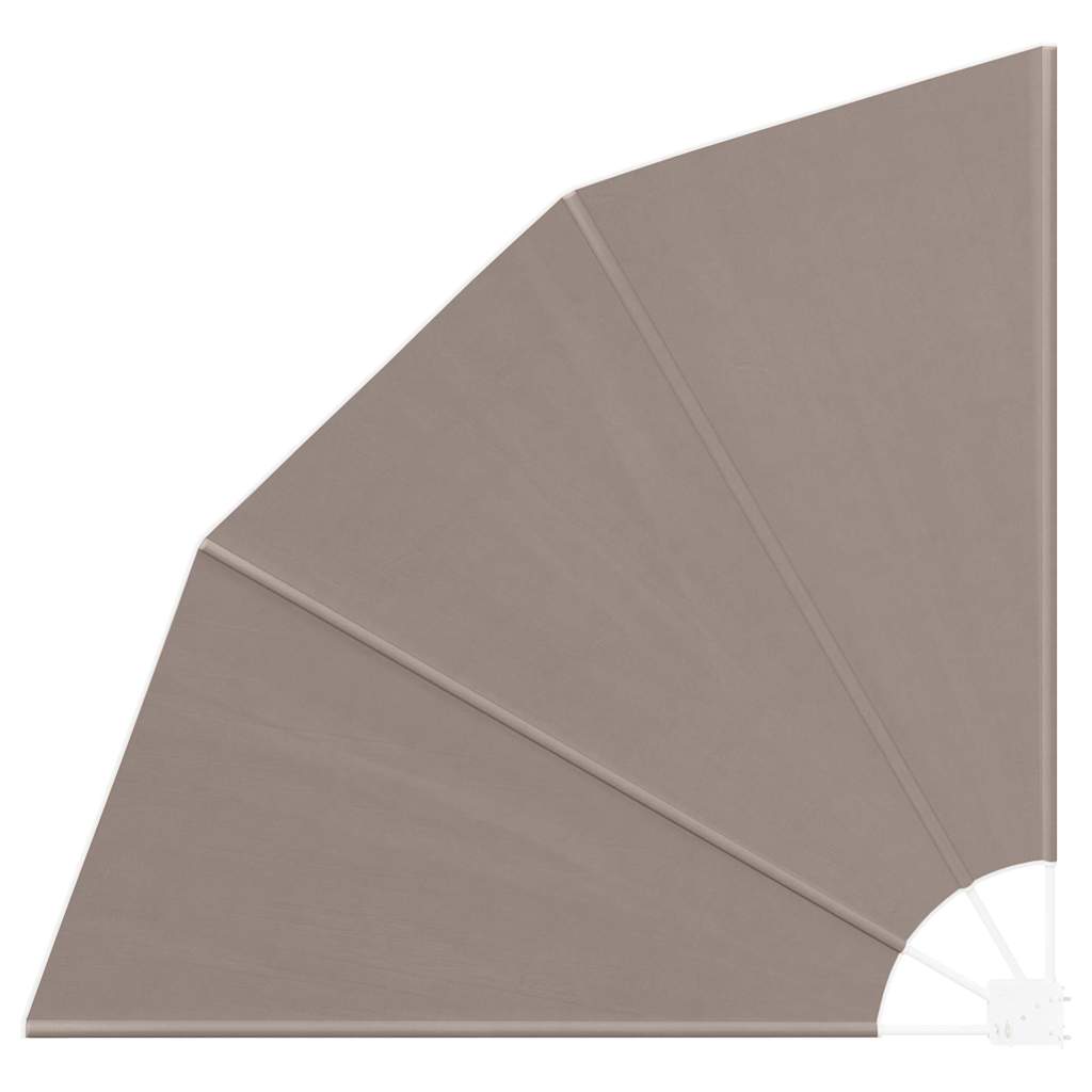 Zaslon za privatnost na balkonu 140 x 140 cm Poliester