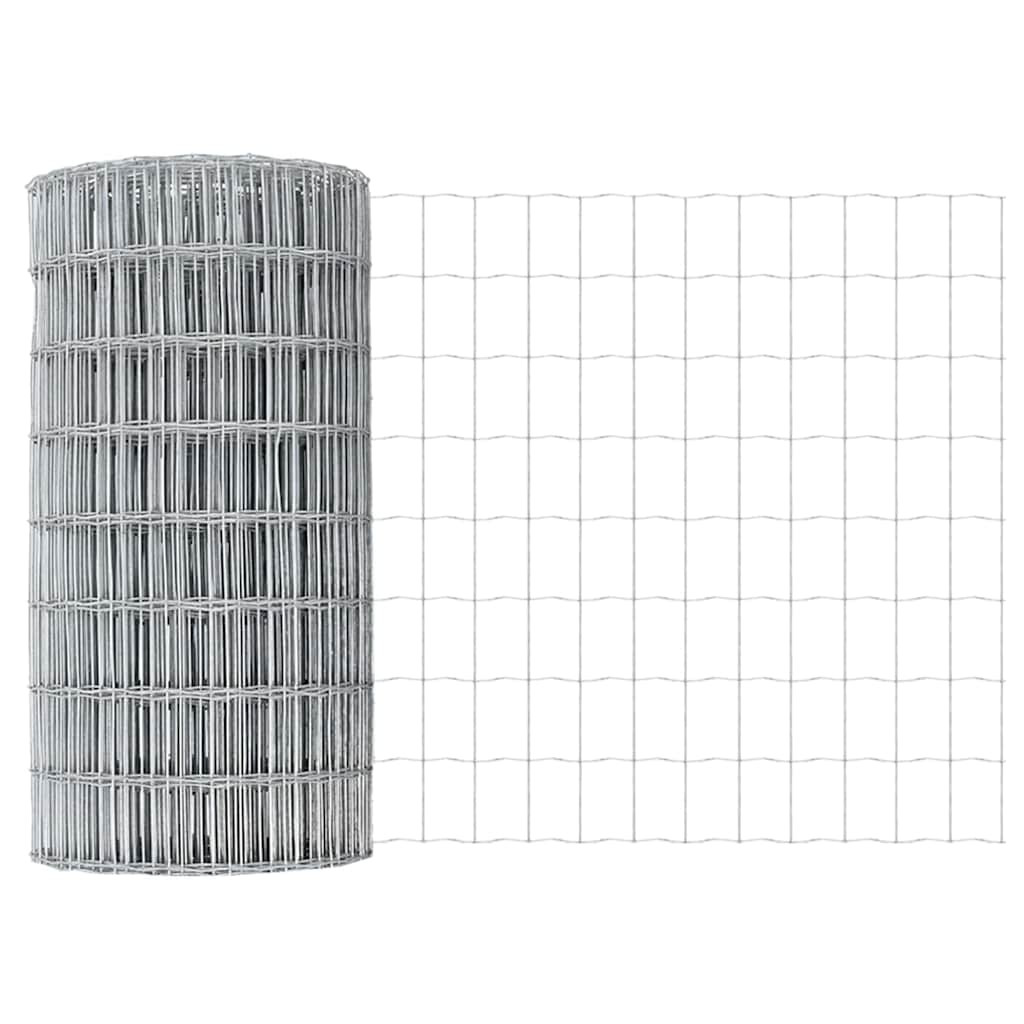 Euro ograda 0,8 x 10 m Željezo prekriveno PVC-om