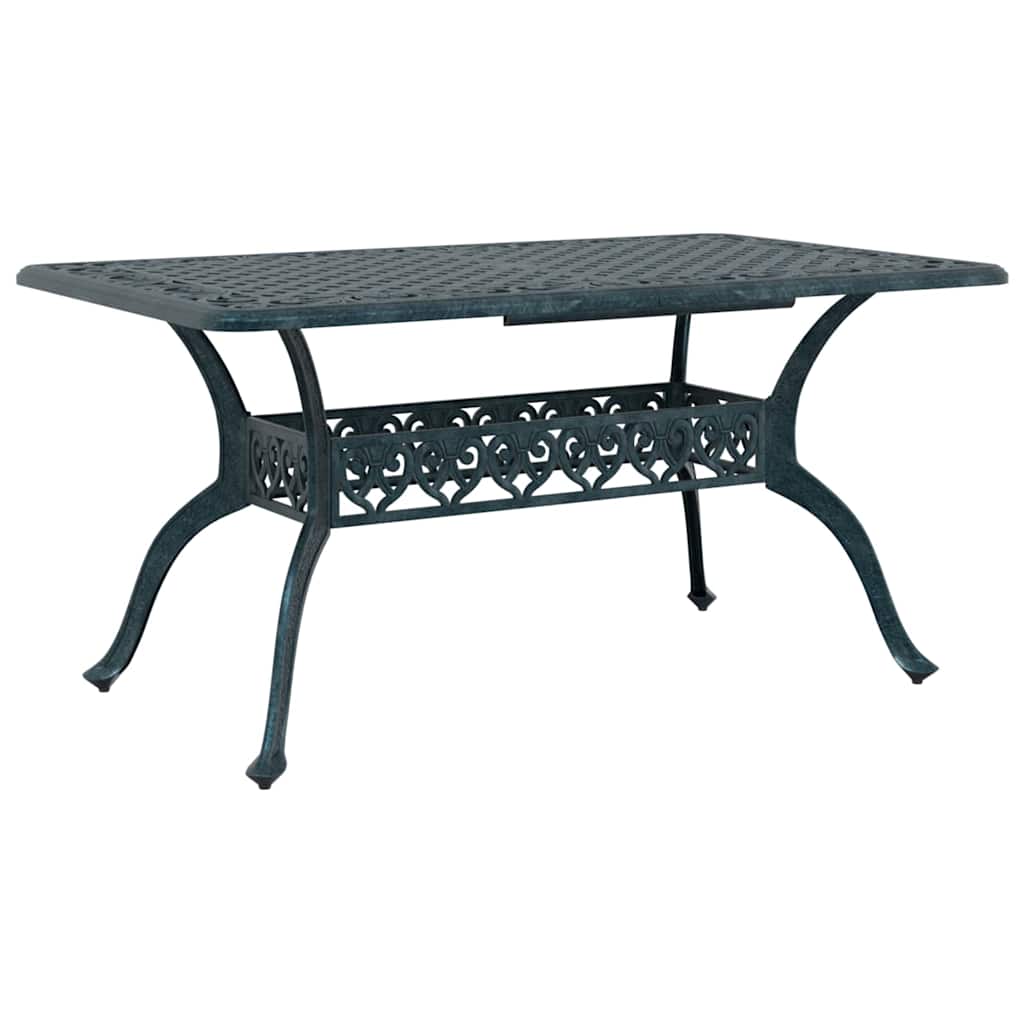 Vrtni set za objed 5 pcs Zelena Aluminij