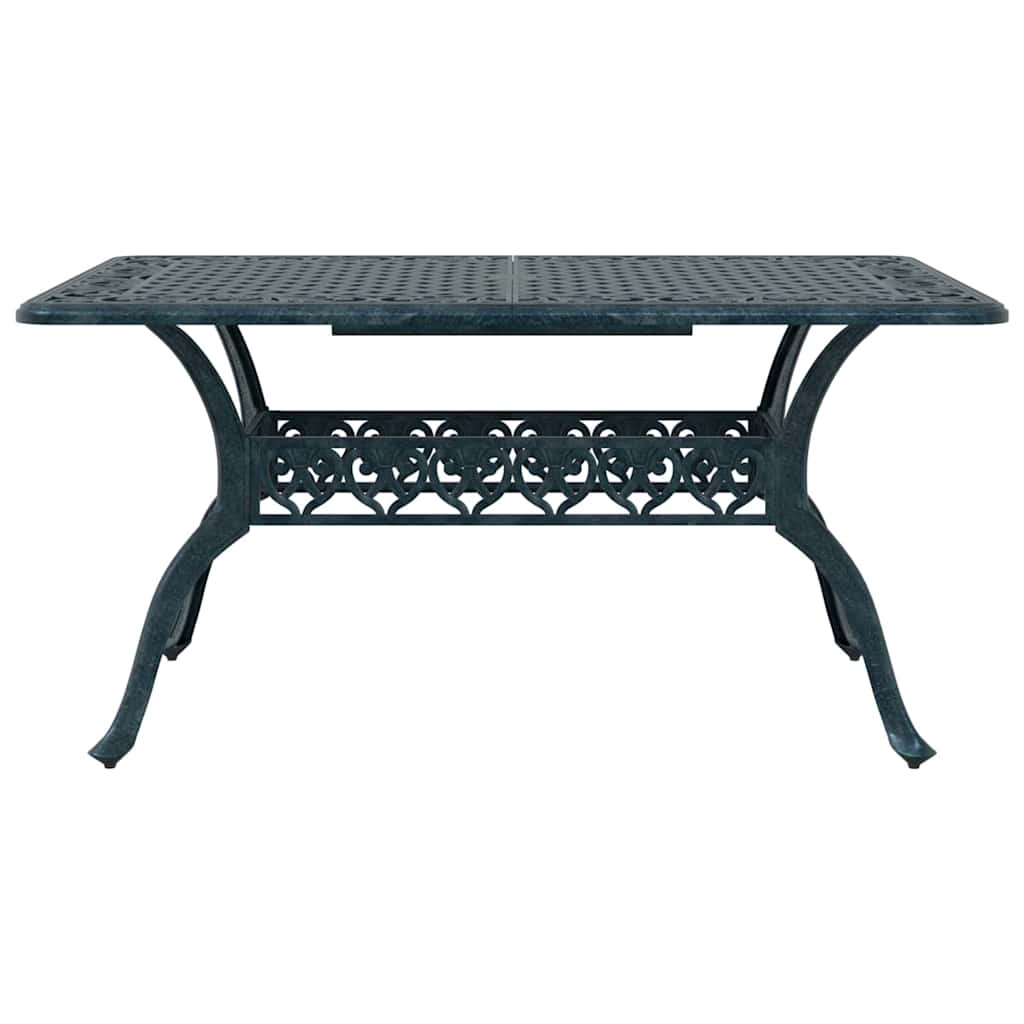 Vrtni set za objed 5 pcs Zelena Aluminij