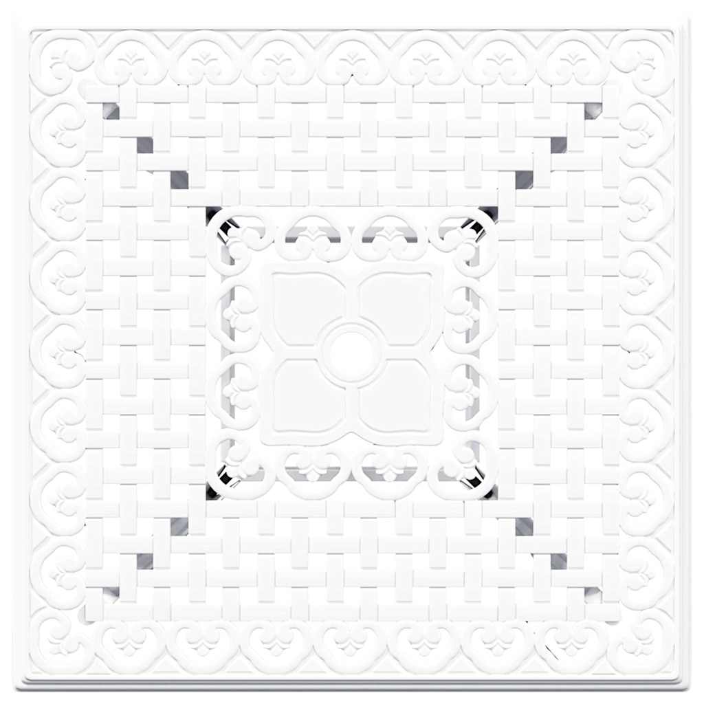 Set vrtnih stolova 3 pcs Bijelo Liveni aluminij