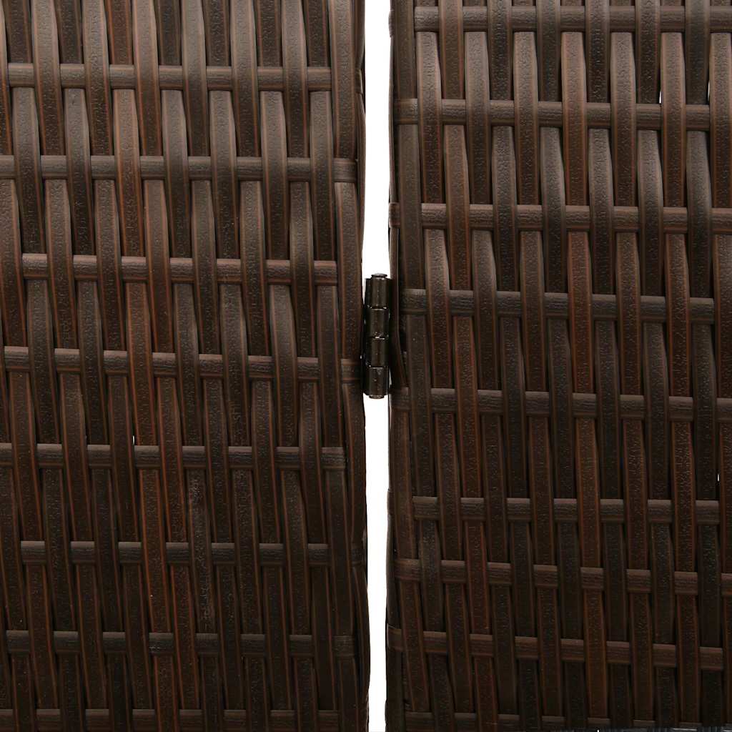 Pregradna pregača Smeđa 195 x 180 cm poliratan