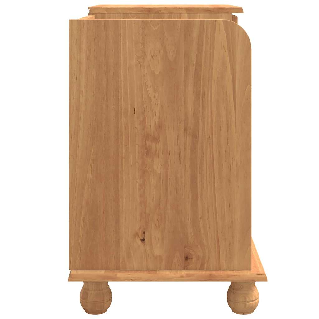 Klupa za pohranu s ladicama ASKIM Smeđa 100 x 39 x 62 cm