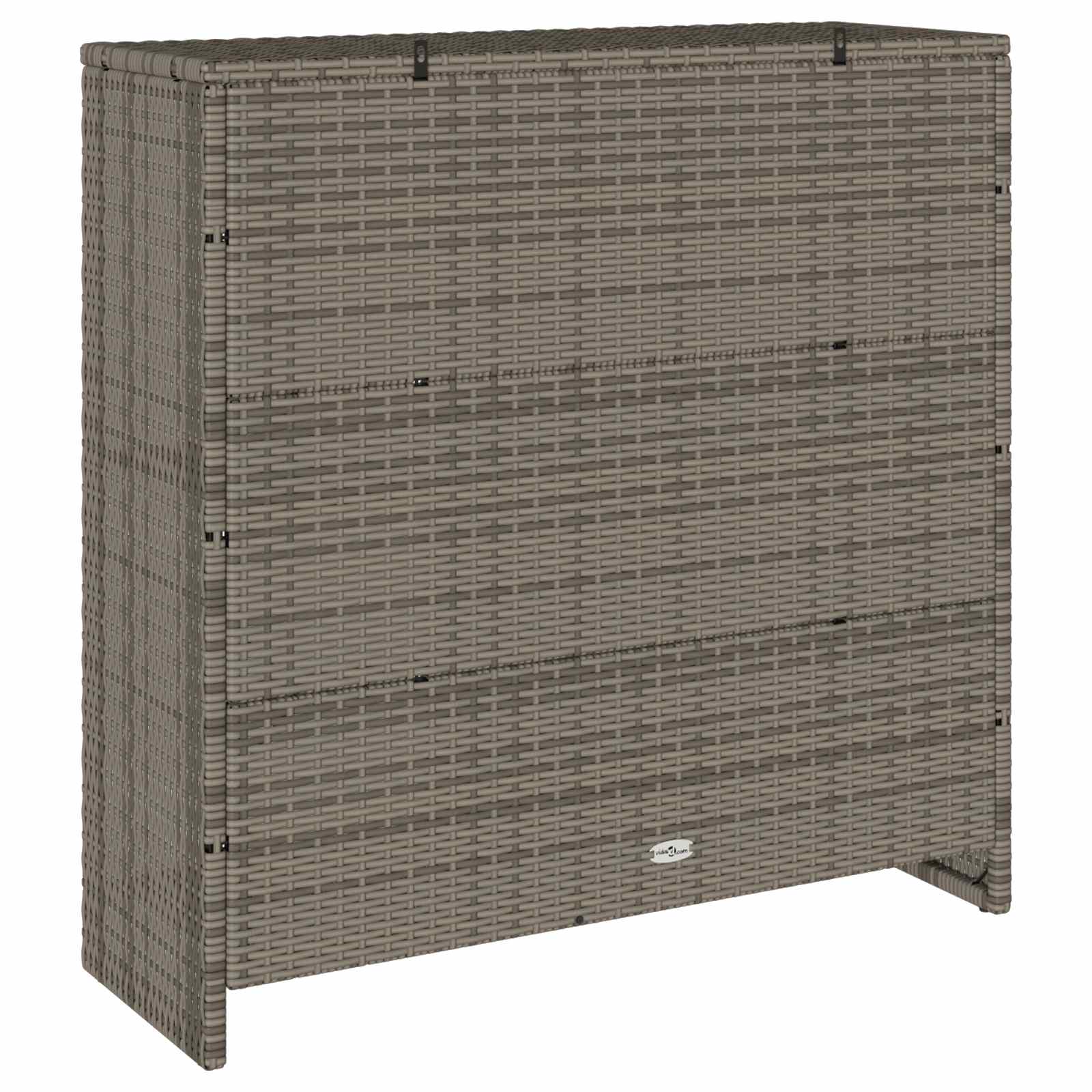 Ormarić za pohranu s policom Siva 100 x 36 x 102 cm Ratan