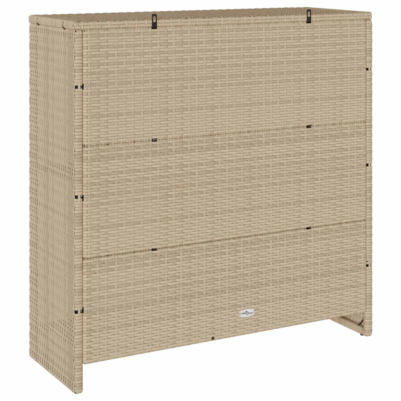 Ormarić za pohranu s policom Bež 100 x 36 x 102 cm Ratan