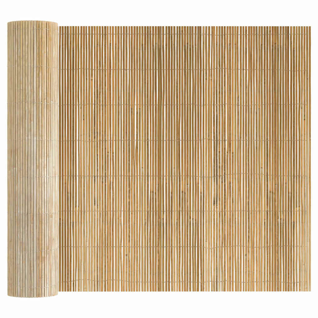 Bambusova ograda Prirodna 400 x 125 cm bambus