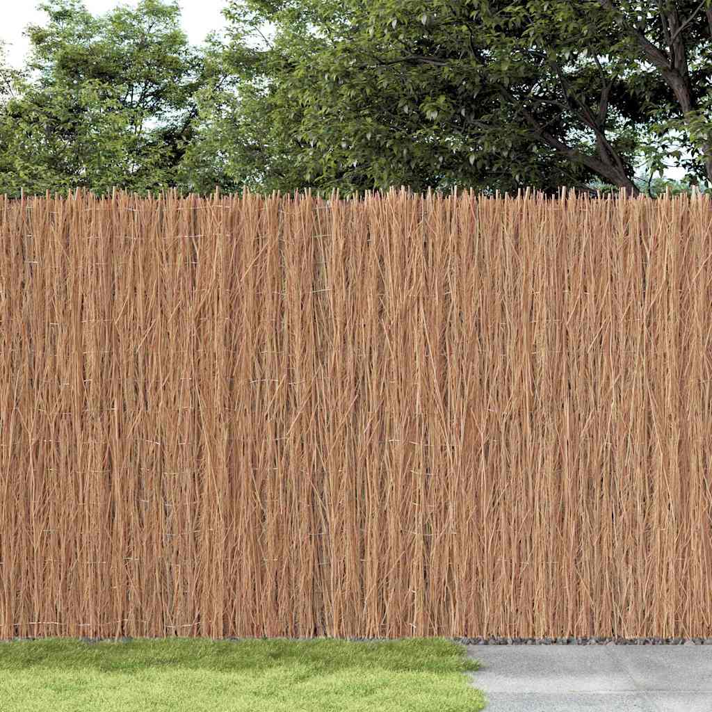 Ograda od granja Smeđa 400 x 150 cm Grane