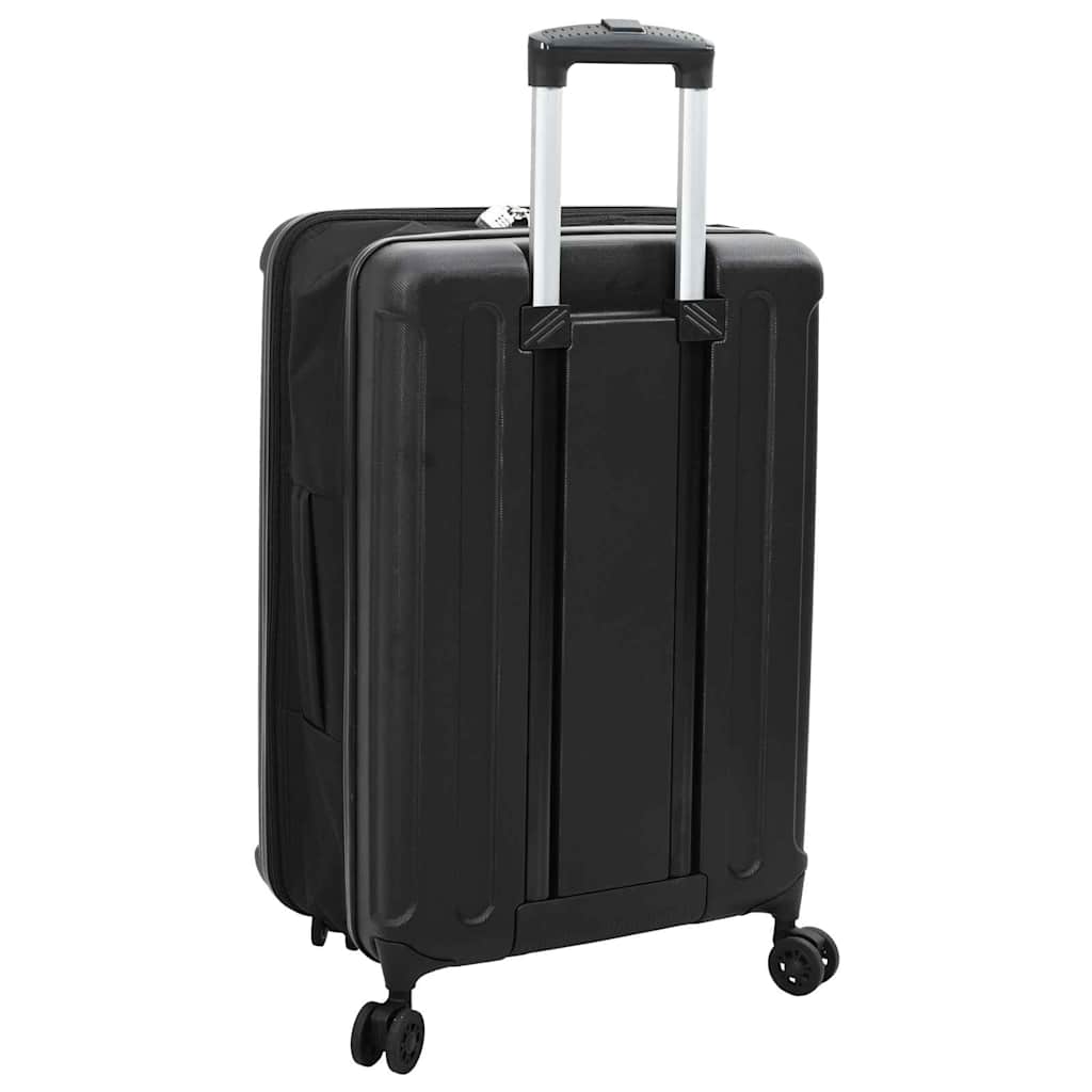 Kofer s zaključavanjem Crna 43 x 27 x 66 cm ABS plastika