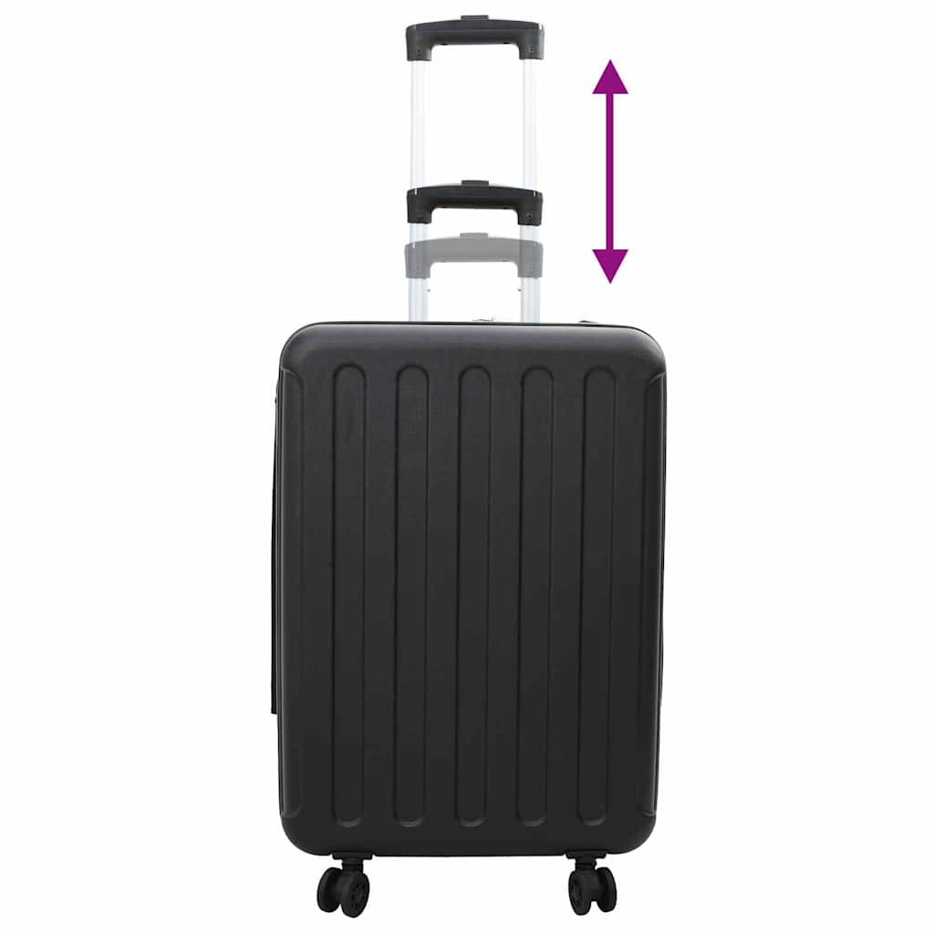 Kofer s zaključavanjem Crna 43 x 27 x 66 cm ABS plastika