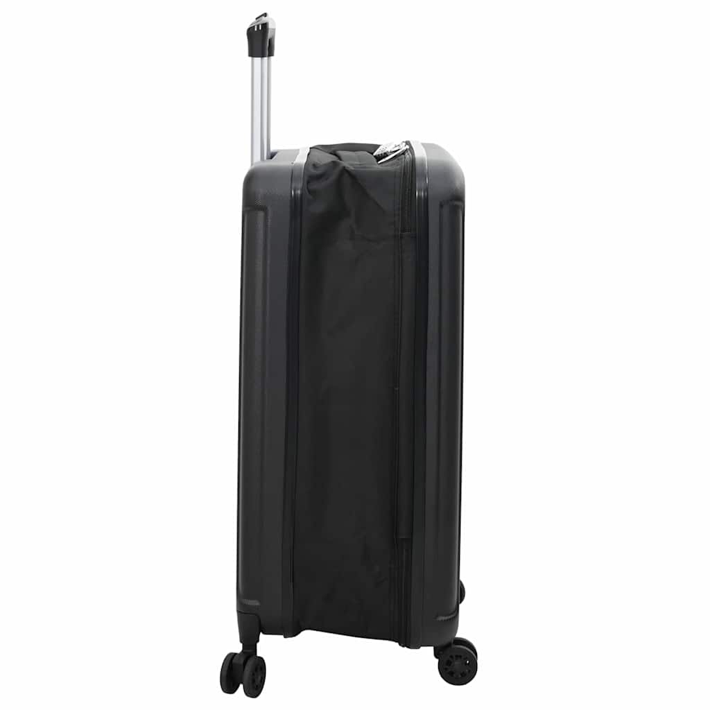 Kofer s zaključavanjem Crna 43 x 27 x 66 cm ABS plastika