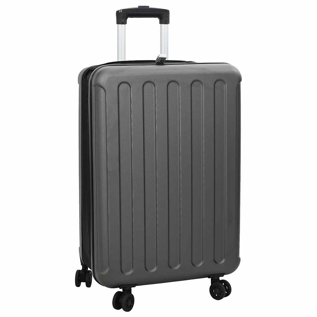 Kofer s zaključavanjem Tamno siva 43 x 27 x 66 cm ABS plastika