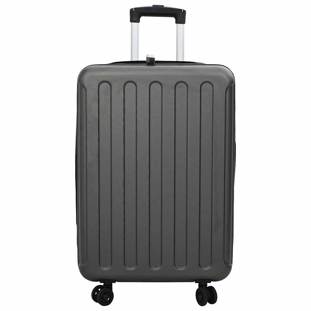 Kofer s zaključavanjem Tamno siva 43 x 27 x 66 cm ABS plastika