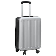 Kofer s zaključavanjem Srebrno 34 x 23 x 55.5 cm ABS plastika