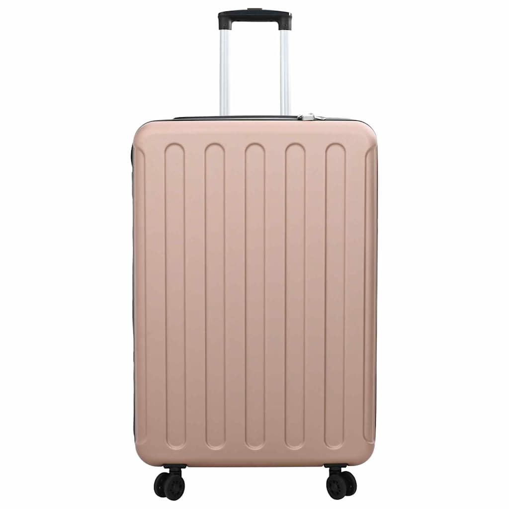 Kofer ružičasto zlatna 50 x 30 x 76 cm ABS plastika
