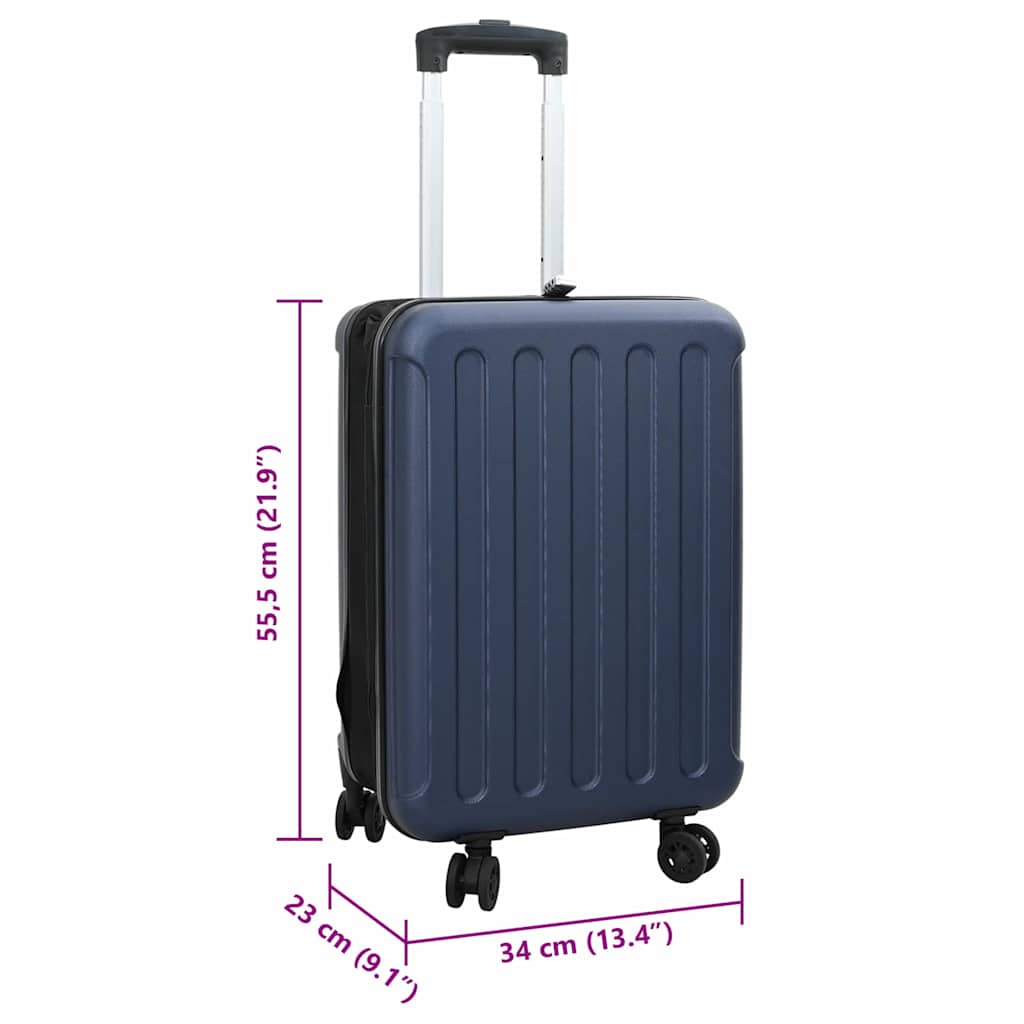 Kofer Tamno plava 34 x 23 x 55.5 cm ABS plastika