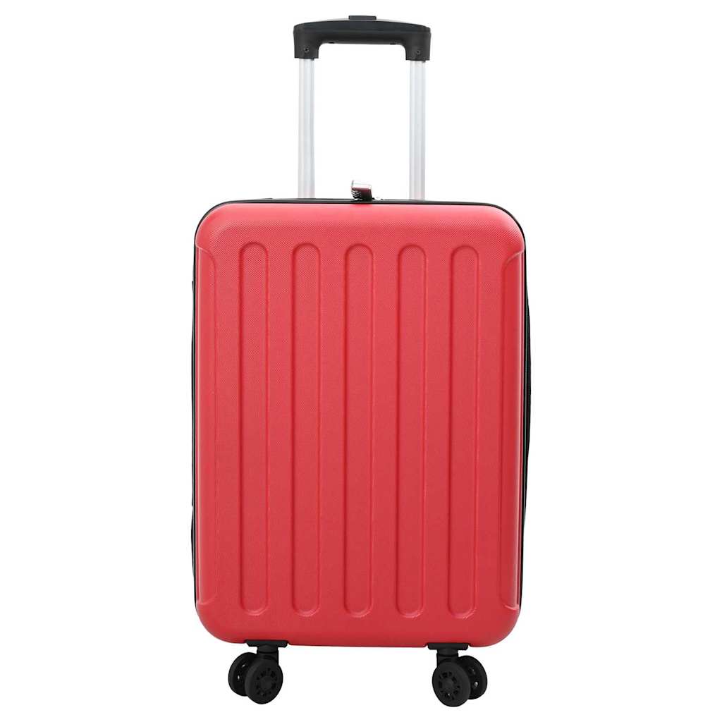 Kofer s zaključavanjem Crvena 34 x 23 x 55.5 cm ABS plastika