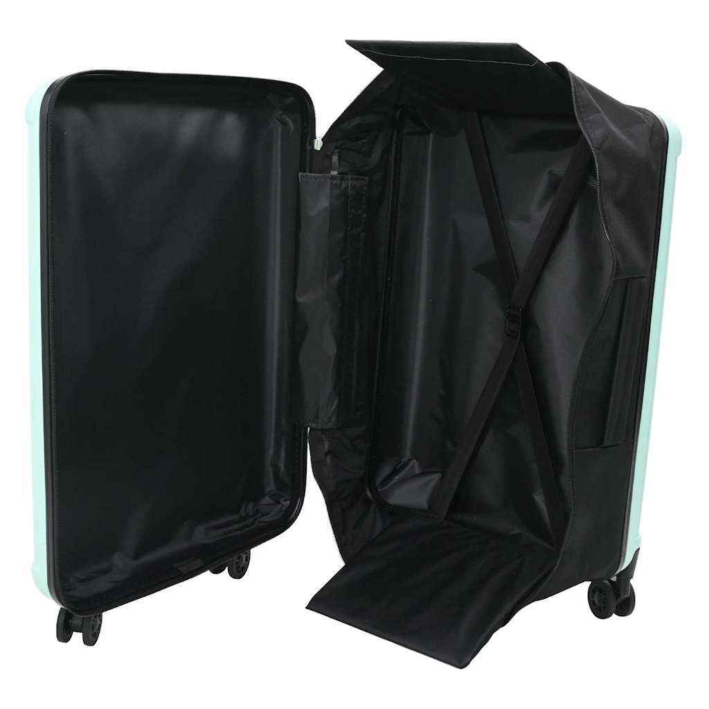 Kofer s zaključavanjem Boja mente 43 x 27 x 66 cm ABS plastika