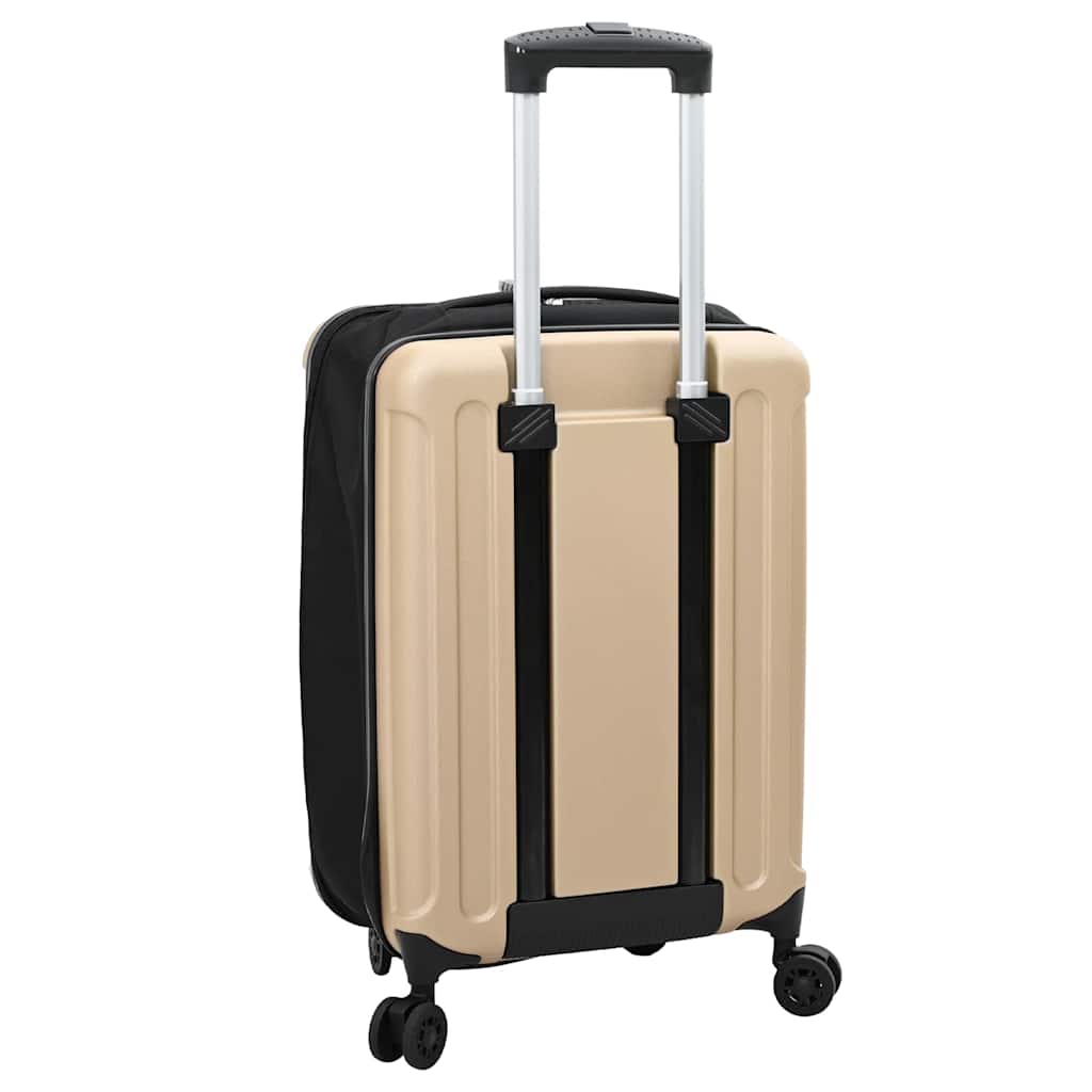 Kofer s zaključavanjem Šampanjca 34 x 23 x 55.5 cm ABS plastika