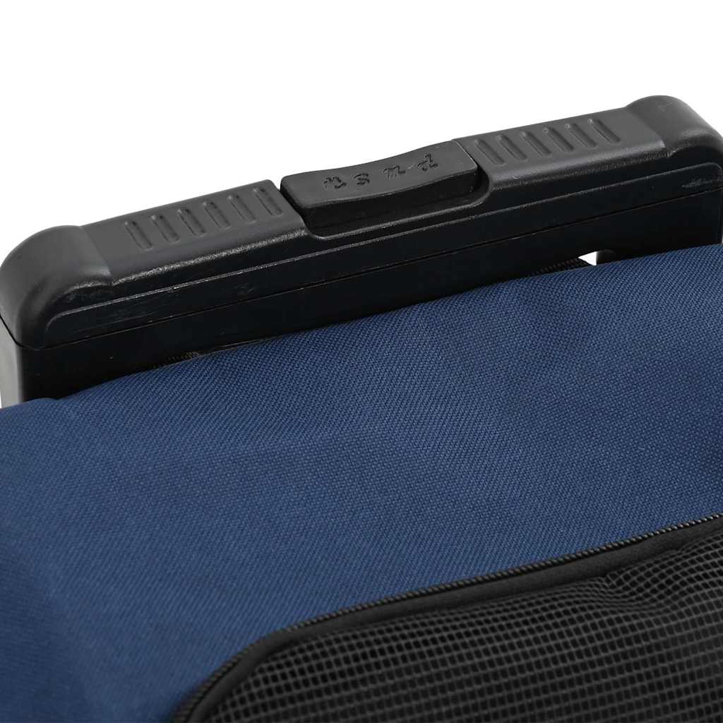 Kolica za kućne ljubimce 3-u-1 Dizajn Plava 48x32x(57-106) cm Oxford tkanina
