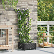 Vrtna saksija Crna 40 x 40 x 126 cm Plastika